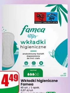 Wkładki higieniczne Famea