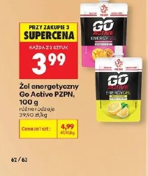 Żel energetyczny Go Active PZPN