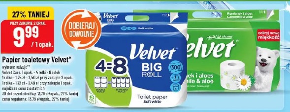 Papier toaletowy Velvet
