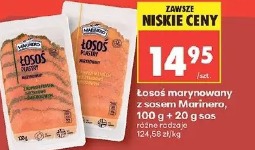 Łosoś marynowany z sosem Marinero