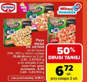 Pizza Rigga Dr. Oetker do air fryera