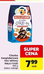 Ciastka bezglutenowe bez laktozy MALU FOOD
