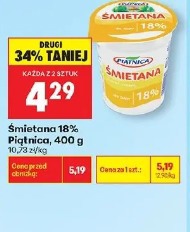 Śmietana 18% Piątnica