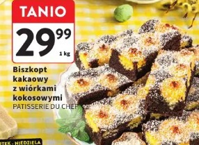 Biszkopt kakaowy z wiórkami kokosowymi PATISSERIE DU CHEF