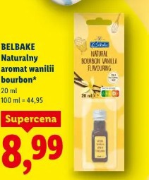Belbake Naturalny aromat wanilii bourbon