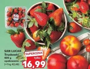 San Lucar Truskawki 400 g opakowanie