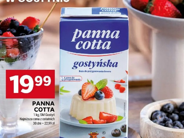 Panna cotta SM Gostyń