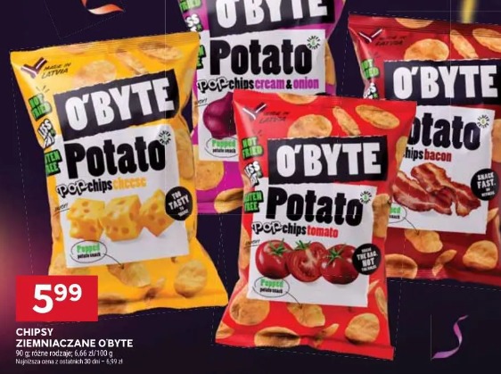 O'Byte chipsy ziemniaczane