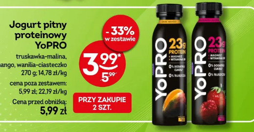 Jogurt pitny proteinowy YoPRO