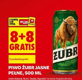 Piwo Żubr jasne pełne