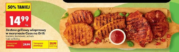 Zestaw grillowy wieprzowy w marynacie Czas na Grill
