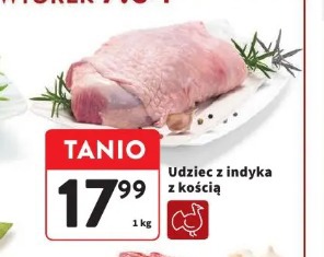 Udziec z indyka z kością