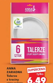 Anna Zaradna Talerze z pulpy trzciny cukrowej