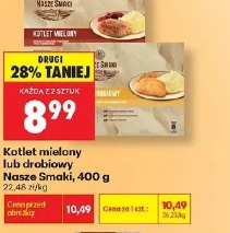 Kotlet mielony lub drobiowy 