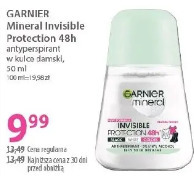 Garnier Mineral Invisible Protection 48h antyperspirant w kulce damski