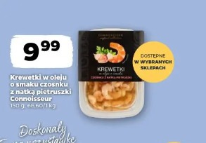 Krewetki w oleju o smaku czosnku z natką pietruszki Connoisseur