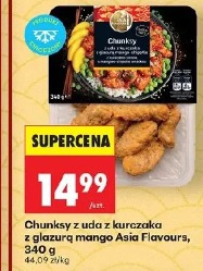 Chunksy z uda z kurczaka z glazurą mango Asia Flavours