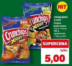 Lorenz Crunchips X-Cut chipsy karbowane