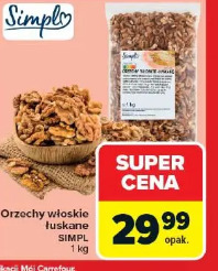 Orzechy włoskie łuskane SIMPL