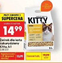 Kitty żwirek dla kota kukurydziany