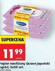 Papier nawilżany Queen japoński ogród