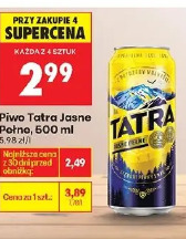 Tatra piwo Tatra Jasne Pełne