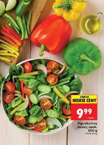 Papryka trzy kolory