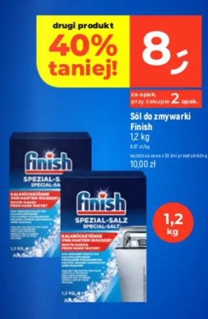 Sól do zmywarki Finish