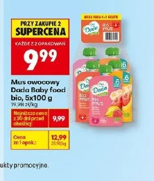 Mus owocowy Dada Baby food bio