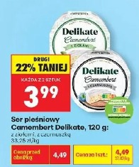 Ser pleśniowy Camembert Delikate