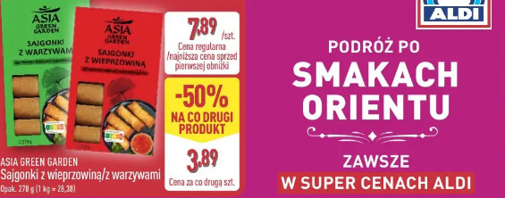 Asia Green Garden Sajgonki z wieprzowiną/z warzywami