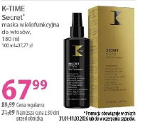 K-Time Secret maska wielofunkcyjna do włosów
