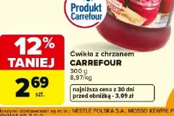Ćwikła z chrzanem Carrefour