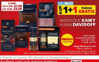 Wszystkie kawy marki Davidoff
