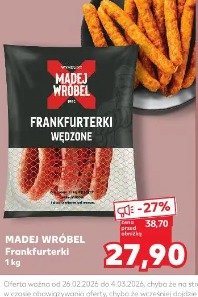 Madej Wróbel Frankfurterki wędzone