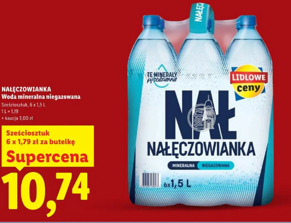 Nałęczowianka Woda mineralna niegazowana