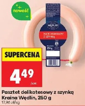 Pasztet delikatesowy z szynką Kraina Wędlin