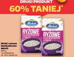 Płatki ryżowe błyskawiczne Melvit