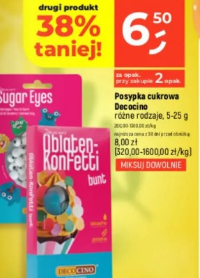 Posypka cukrowa Decocino