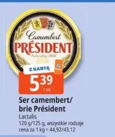 Ser camembert/brie Président Lactalis