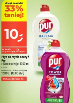 Płyn do mycia naczyń Pur