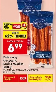 Kabanosy klasyczne Kraina Wędlin