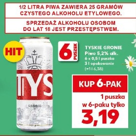 Tyskie Gronie Piwo