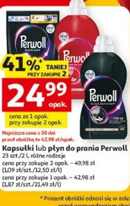 Kapsułki lub płyn do prania Perwoll
