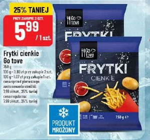 Frytki cienkie Go tove