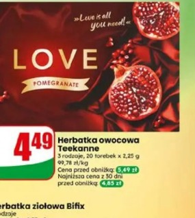 Herbatka owocowa Teekanne
