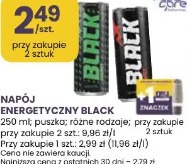 Napój energetyczny Black
