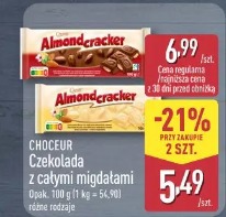 Choceur Czekolada z całymi migdałami