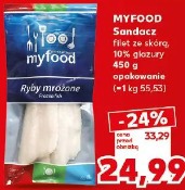 Myfood Sandacz filet ze skórą