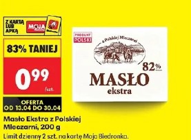 Masło Ekstra z Polskiej Mleczarni